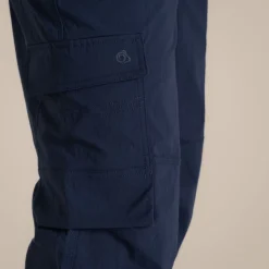 Bedale Stretch Cargo Workwear Trousers | Dark Navy