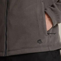 Expert Mens Corey 200 Fleece Jacket | Carbon Grey