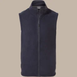 Expert Mens Corey Fleece Vest | Dark Navy
