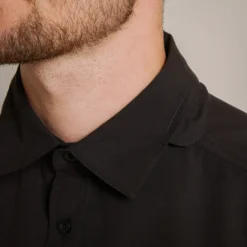 Expert Mens Kiwi Long Sleeved Shirt | Black