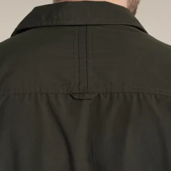 Expert Mens Kiwi Long Sleeved Shirt | Dark Cedar Green