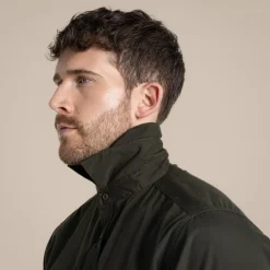 Expert Mens Kiwi Long Sleeved Shirt | Dark Cedar Green