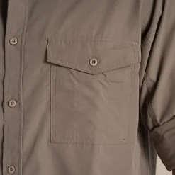 Expert Mens Kiwi Long Sleeved Shirt | Pebble