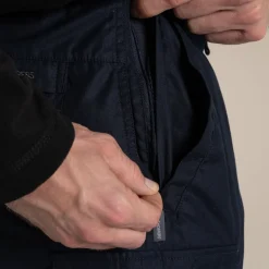 Expert Mens Kiwi Tailored Convertible Trousers | Dark Navy