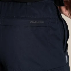 Expert Mens Kiwi Tailored Convertible Trousers | Dark Navy
