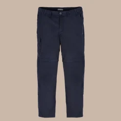 Expert Mens Kiwi Tailored Convertible Trousers | Dark Navy