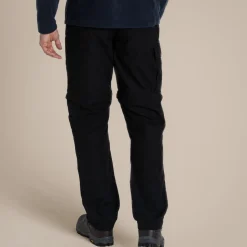 Expert Mens Kiwi Tailored Convertible Trousers | Black
