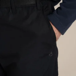 Expert Mens Kiwi Tailored Convertible Trousers | Black