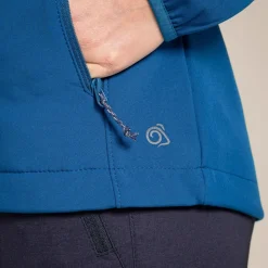 Expert Womens Basecamp Softshell Jacket | Poseidon Blue