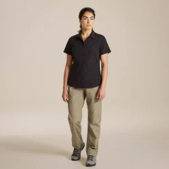 Expert Womens Kiwi Short Sleeved Shirt | Black
