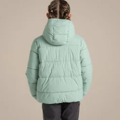 Kid's Brandon Hooded Jacket | Pale Pistachio