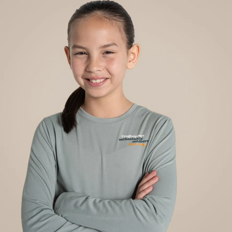 Kids' Nosilife Cruz Long Sleeved T-Shirt | Lichen Green