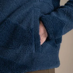 Men's Angletarn Overhead Fleece | Blue Stone Print