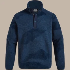 Men's Angletarn Overhead Fleece | Blue Stone Print