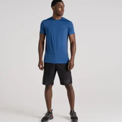 Men's Atmos Short Sleeved T-Shirt | Bolt Blue