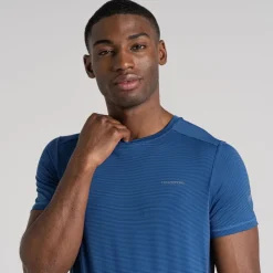 Men's Atmos Short Sleeved T-Shirt | Bolt Blue