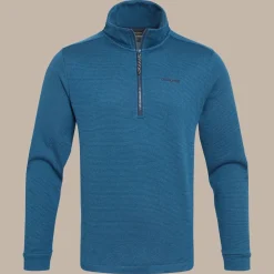 Men's Blake Half Zip Fleece | Poseidon Blue