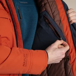 Men's Breckon Waterproof Jacket | Carnelian Orange