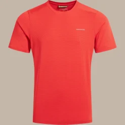 Men's Charon Short Sleeved T-Shirt | Pimento Red