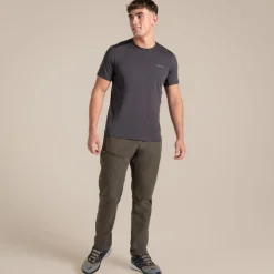 Men's Charon Short Sleeved T-Shirt | Dark Iron
