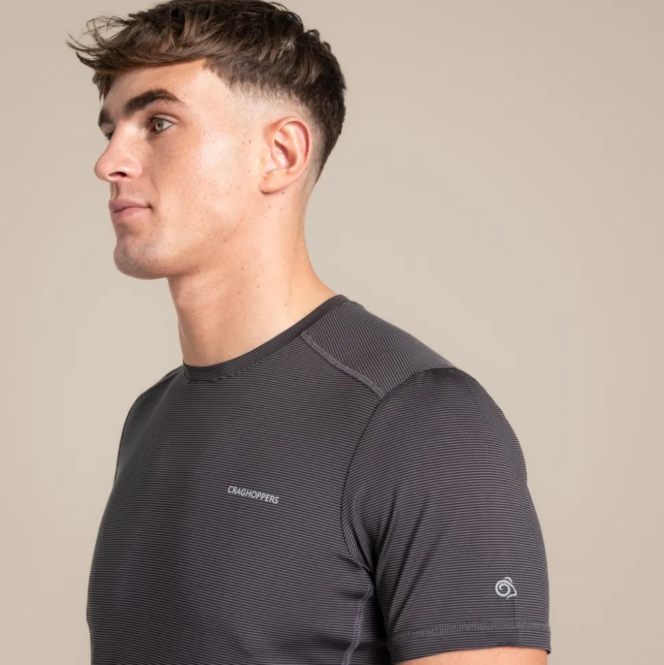 Men's Charon Short Sleeved T-Shirt | Dark Iron