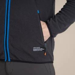 Men's CO2 Renu Full Zip Fleece | Black Pepper