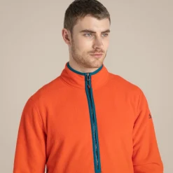 Men's CO2 Renu Half Zip Fleece | Macaw Red