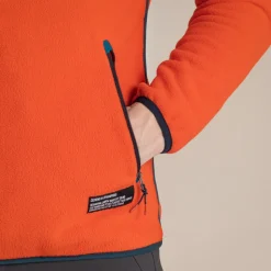 Men's CO2 Renu Half Zip Fleece | Macaw Red
