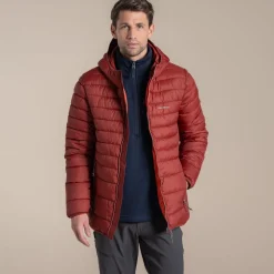 Men's Compresslite IX Hooded Insulating Jacket | Red Jasper