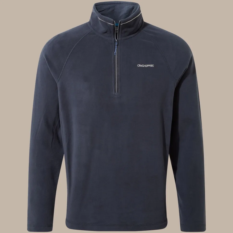 Men's Corey VI Half Zip Fleece | Dark Navy / Blue Navy Marl