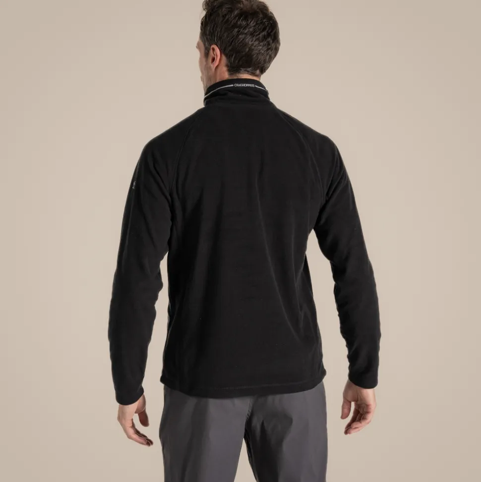 Men's Corey VI Half Zip Fleece | Black