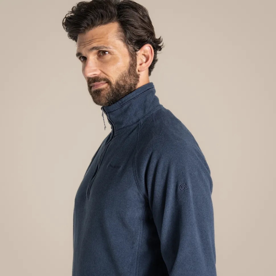 Men's Corey VI Half Zip Fleece | Blue Navy Marl