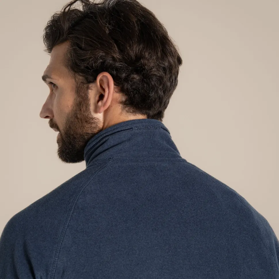 Men's Corey VI Half Zip Fleece | Blue Navy Marl