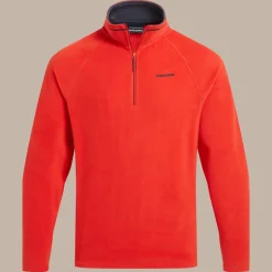 Men's Corey VI Half Zip Fleece | Pimento Red
