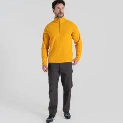 Men's Corey VI Half Zip Fleece | Warbler Yellow