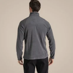 Men's Corey VI Half Zip Fleece | Black Pepper Marl