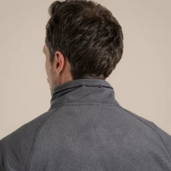 Men's Corey VI Half Zip Fleece | Black Pepper Marl