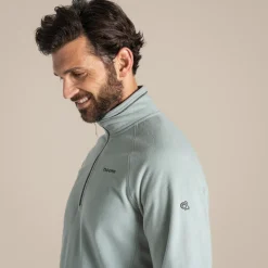 Men's Corey VI Half Zip Fleece | Lichen Green
