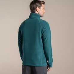 Men's Corey VI Half Zip Fleece | Dark Viridan