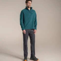 Men's Corey VI Half Zip Fleece | Dark Viridan