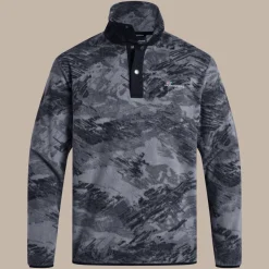 Men's Dewlish II Overhead Fleece | Dark Iron Print