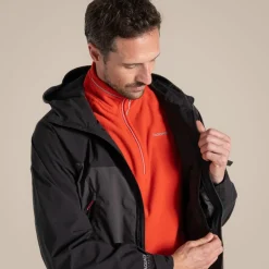 Men's Diggory Stretch Waterproof Jacket | Black / Black Pepper