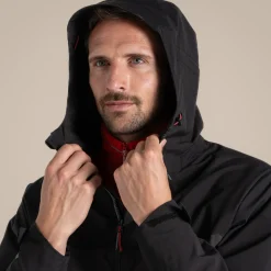 Men's Diggory Stretch Waterproof Jacket | Black / Black Pepper