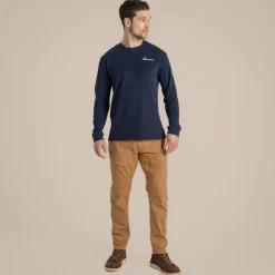 Men's Dillisk Long Sleeved Top | Blue Navy
