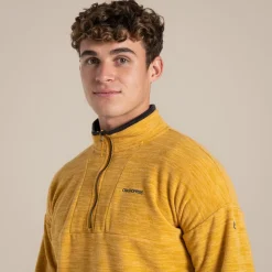 Men's Esk Half Zip Fleece | Warbler Yellow