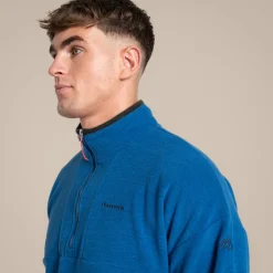 Men's Esk Half Zip Fleece | Fresh Blue