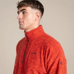 Men's Esk Half Zip Fleece | Pimento Red