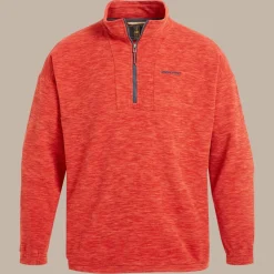 Men's Esk Half Zip Fleece | Pimento Red