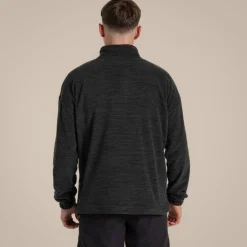 Men's Esk Half Zip Fleece | Black