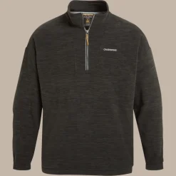 Men's Esk Half Zip Fleece | Black